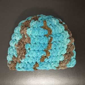 Baby Hat 6-12mo Chenille (SO SOFT!)